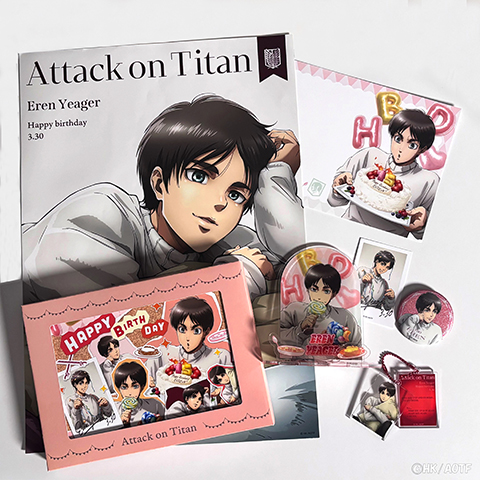 エレン・イェーガーの誕生日を記念した≪EREN BIRTHDAY BOX 2026≫の 