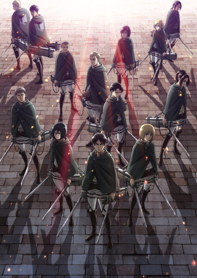 劇場版「進撃の巨人」Season 2～覚醒の咆哮～　キービジュアル
