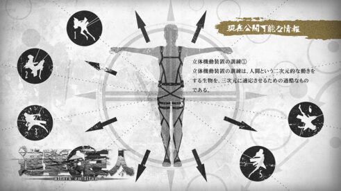 立体機動装置の訓練①