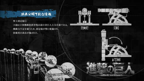 壁上固定砲①